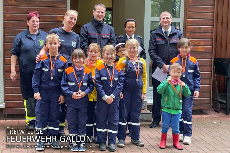 Zwergenmarsch der Kinderfeuerwehren Dahme-Spreewald 2021